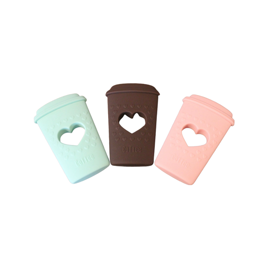 Coffee cup silicone Teether